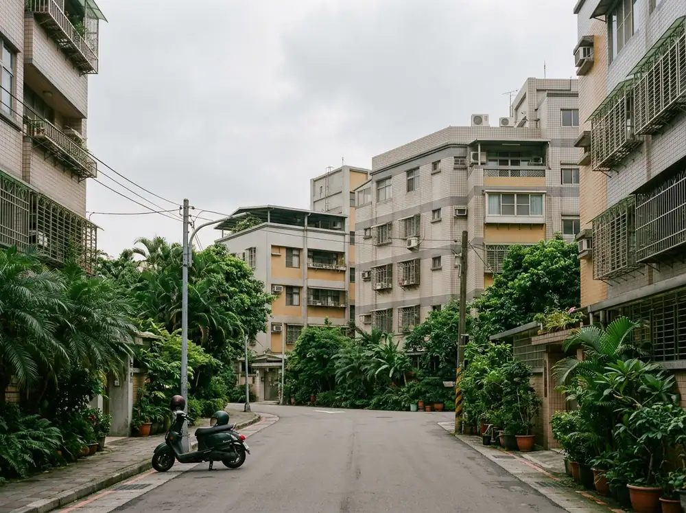 台北市街景示意